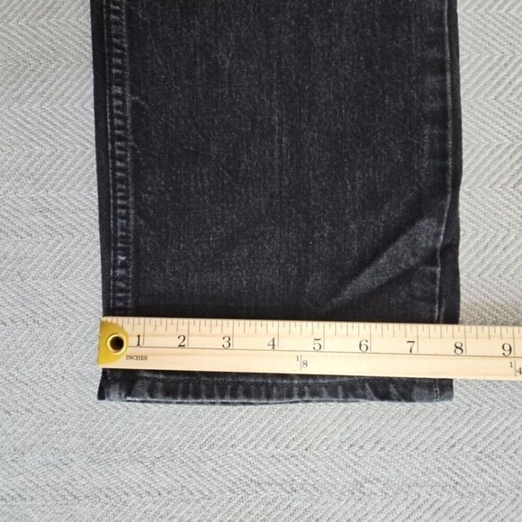Calvin Klein Jeans Men's W34 L30 Slim Straight Leg Mid-Rise Black Denim EUC - Picture 7 of 16
